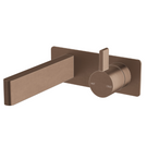 Sussex Calibre Wall Bath Mixer Outlet System 150mm Living Rustic Bronze- The Blue Space