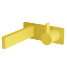 Sussex Calibre Wall Bath Mixer Outlet System 150mm Matt Yellow - The Blue Space