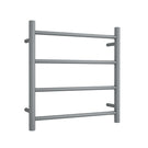 Copy of Thermogroup 4 Bar Heated Towel Ladder 550mm Gun Metal - The Blue Space
