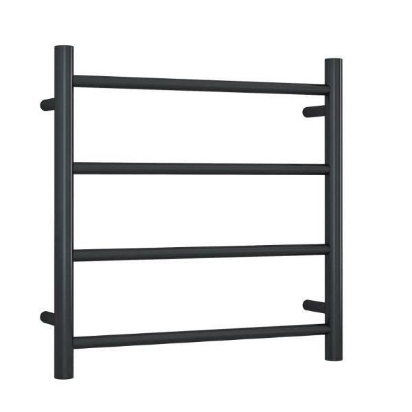 Thermogroup 12V 4 Bar 550mm Heated Towel Ladder Matte Black - The Blue Space