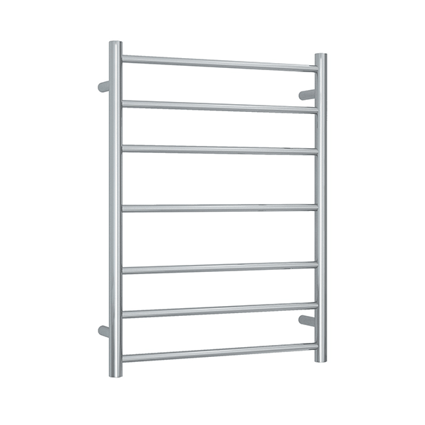 Thermogroup 12V Brushed Round Ladder Heated Towel Rail 600mm