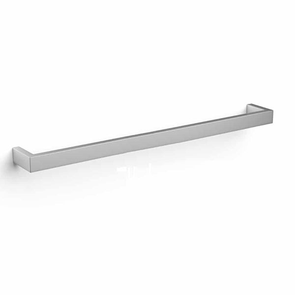 Thermogroup 12V Square Horizontal Single Bar Heated Towel Rail 832mm Stainless Steel - The Blue Space DSS8