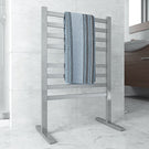Thermogroup 8 Bar Straight Flat Freestanding Heated Towel Rail 590mm - The Blue Space