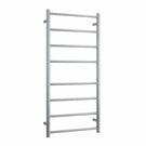 Thermogroup 8 Bar Thermorail Heated Towel Ladder 530mm Brushed Stainless Steel - The Blue Space