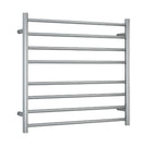 Thermogroup 8 Bar Thermorail Heated Towel Ladder 750x700x122 Brushed Nickel - The Blue Space