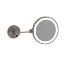 Thermogroup Ablaze 3x Magnification Wall Mounted Shaving Mirror - Brushed Nickel - Online at The Blue Space