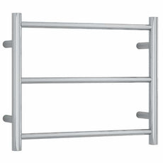 Thermogroup Thermorail 240V 3 Bar Ladder Round Heated Towel Rail Chrome 550mm - The Blue Space