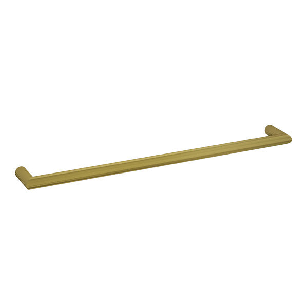 Thermogroup 12V Single Heated Towel Rail 632mm - Brushed Gold