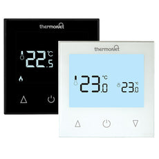 Thermogroup Thermotouch 9.2mG Glass Manual Thermostat - Available in White & Black - The Blue Space
