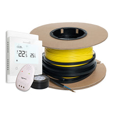 Thermogroup Thermowire Underfloor Heating Loose Wire Cable Kit Including Thermostat - The Blue Space