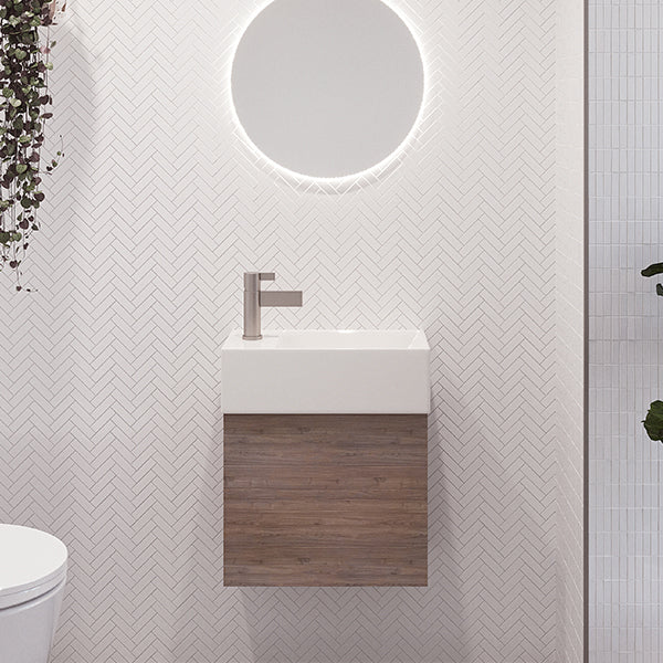 Timberline Lottie Wall Hung Vanity 480mm