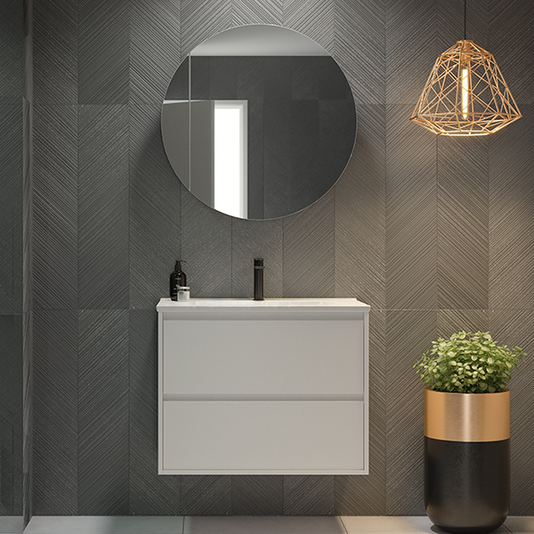 Timberline Grange Wall Hung Vanity with Alpha Ceramic Top