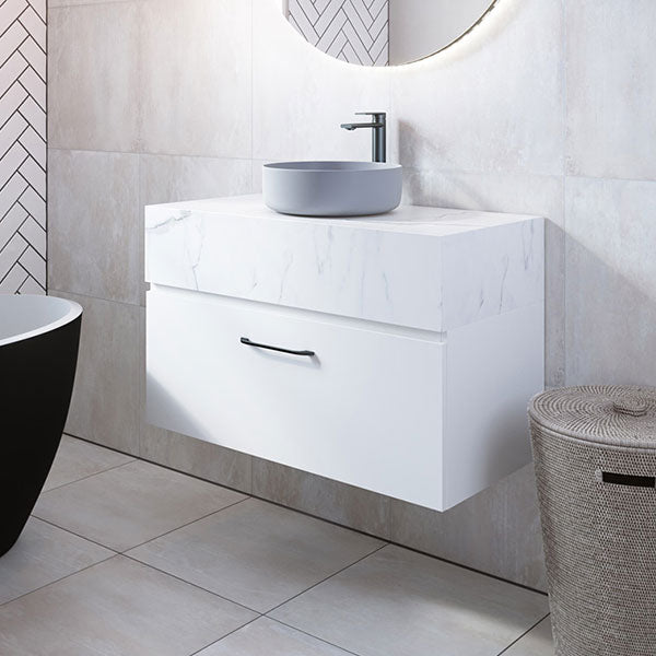 Timberline Kingsley Wall Hung Bathroom Vanity - Sizes 750, 900, 1200, 1500, 1800 - The Blue Space