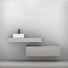 Timberline Milan Wall Hung Vanity with Above Counter Basin 1200mm Single Bowl - The Blue Space