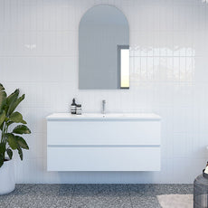 Timberline Nevada Plus Wall Hung Vanity with Alpha Ceramic Top - Online at The Blue Space