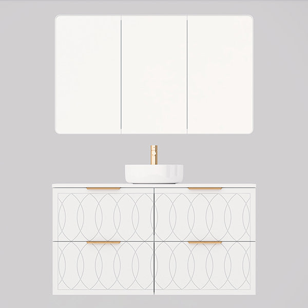 Timberline Sutherland House Deco Wall Hung Vanity