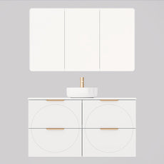 Timberline Sutherland House Retro Wall Hung Vanity - The Blue Space