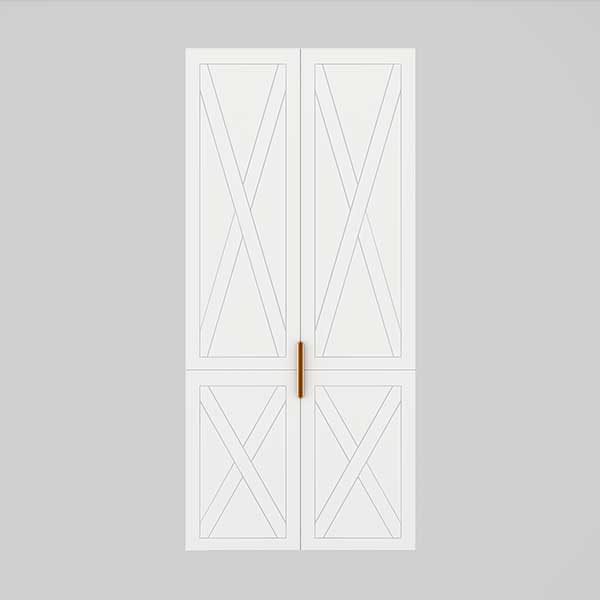 Timberline Sutherland House Storage Cabinet 800mm Farmhouse Wall Hung - The Blue Space