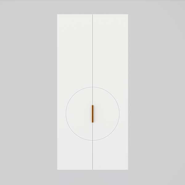 Timberline Sutherland House Storage Cabinet 800mm Retro Wall Hung - The Blue Space