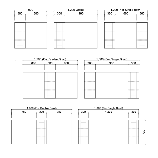 Timberline Victoria Shaver Technical Drawing at The Blue Space