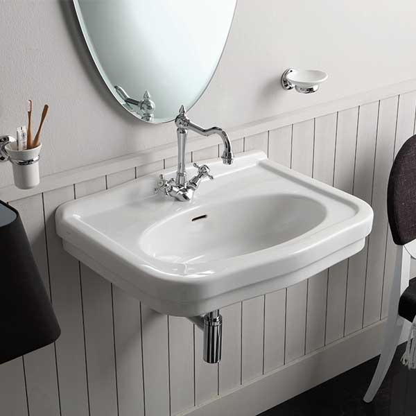 Turner Hastings Claremont 68 x 51 Wall Hung Basin Lifestyle Image - The Blue Space