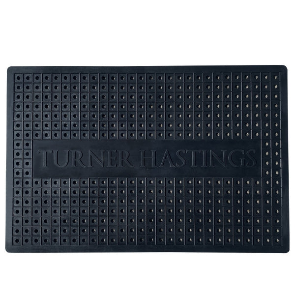 Turner Hastings Protective Silicone Sink Mat 590 x 390mm Black - The Blue Space