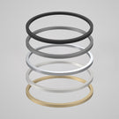Caroma Liano II 400mm Round Stacked Dress Rings Image - The Blue Space