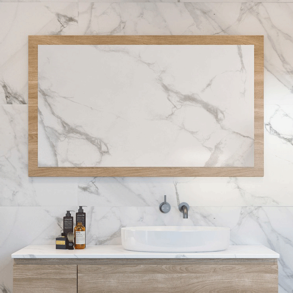 Timberline Miami Mirror - 600mm to 1500mm x 720mm