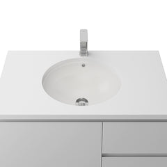 Timberline Oval Undermount Basin 420mm