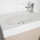 ADP Tiny Vanity with Kickboard 400mm | Close up of the white integrated basin
