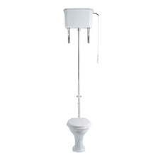 Turner Hastings Birmingham Toilet with High Level Cistern and chain flush - online at The Blue Space