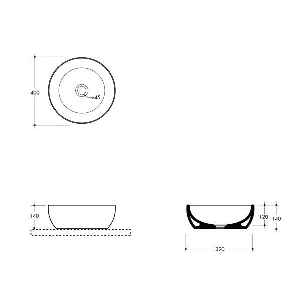 Studio Bagno Vita 40 Basin