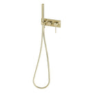 Phoenix Vivid Slimline Wall Shower System - Brushed Gold Online at The Blue Space
