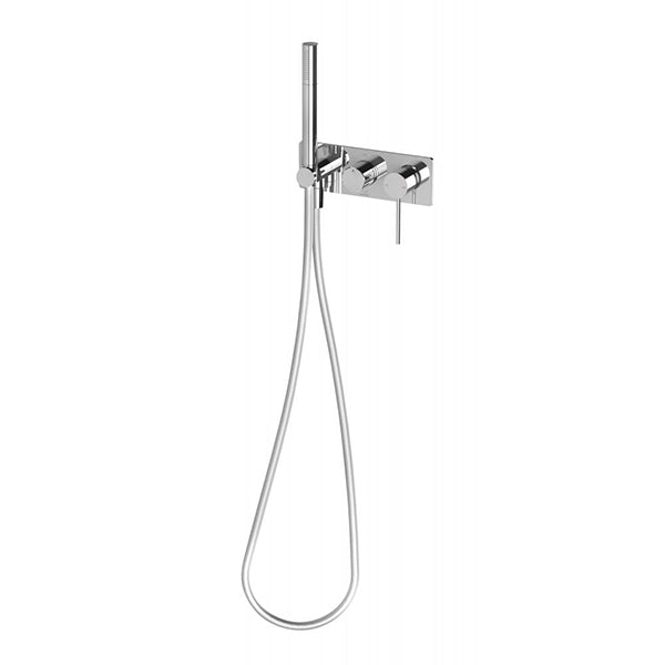 Phoenix Vivid Slimline Wall Shower System Chrome Online at The Blue Space