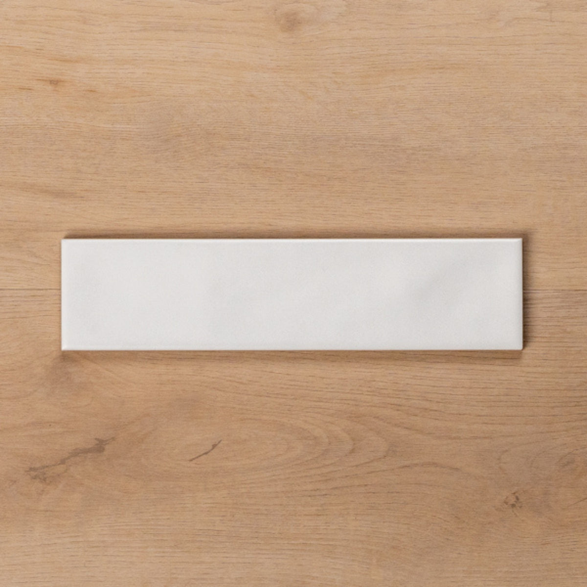 Whitehaven White Wavy Satin Ceramic Subway Tile 68x280mm