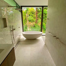 Whitney Stone Bath 1700 in Matte White finish | The Blue Space