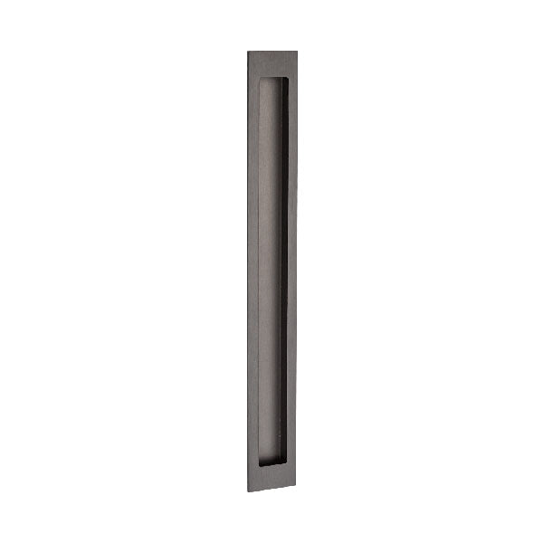 Zanda Verve Flush Pull Handle Graphite Nickel 300mm