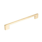Zanda Marco Satin Brass Cabinet Handle | Brushed Brass Cabinet Handles online at The Blue Space