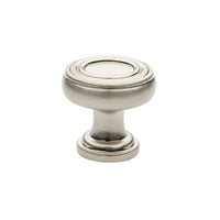 Knob Zanda Mayfair Cabinet Knob 32mm Brushed Nickel 16077.BN - The Blue Space
