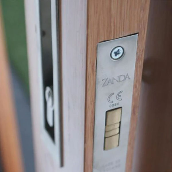 Zanda Verve Sliding Door Lock Kit Stainless Steel - The Blue Space